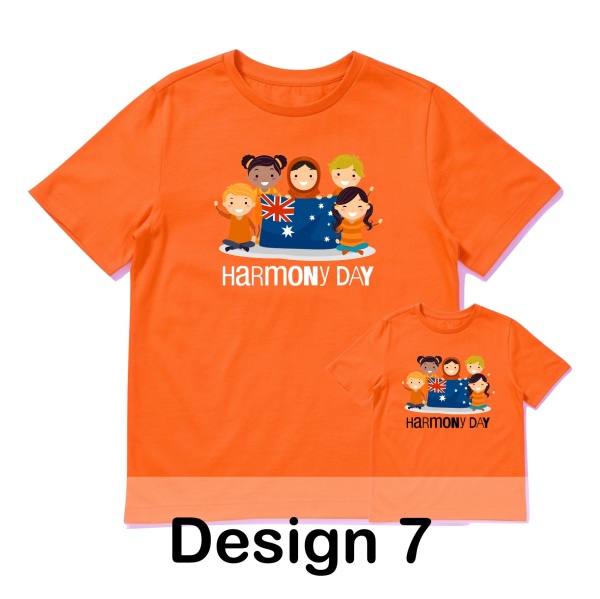 Harmony Day T-Shirts - Kids Sizes 6-16